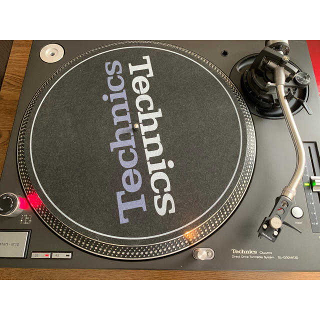 Panasonic(パナソニック)のTechnics テクニクス ターンテーブル 黒 楽器のDJ機器(ターンテーブル)の商品写真