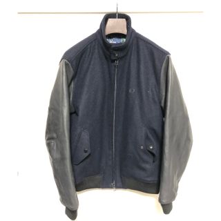 フレッドペリー(FRED PERRY)のフレッドペリー　メルトンMA-1風ブルゾンコート(ブルゾン)