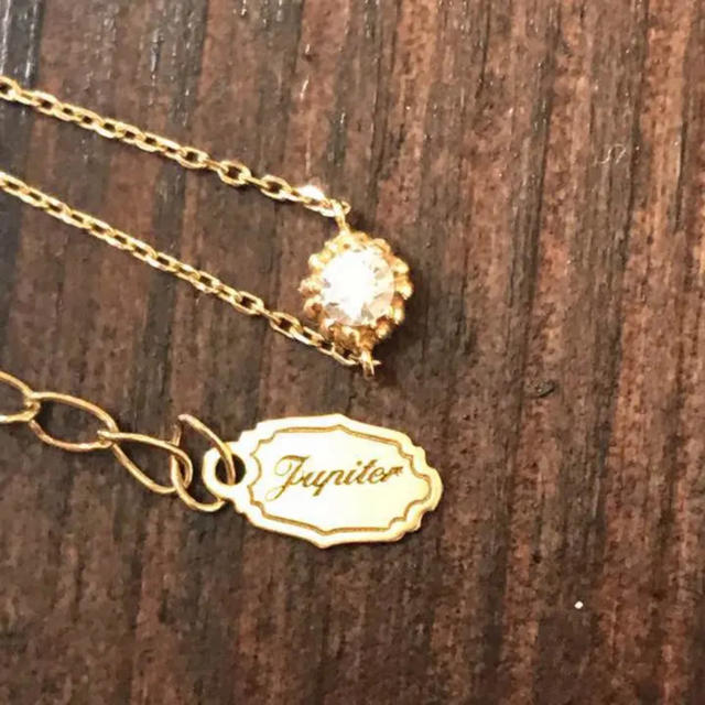 jupiter GOLD LABEL(ジュピターゴールドレーベル)のジュピター K18 一粒ダイヤブレスレット レディースのアクセサリー(ブレスレット/バングル)の商品写真