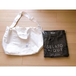 ジェラートピケ(gelato pique)の【2020 プレミアム福袋】トートバッグ、パジャマ上下セット(ルームウェア)