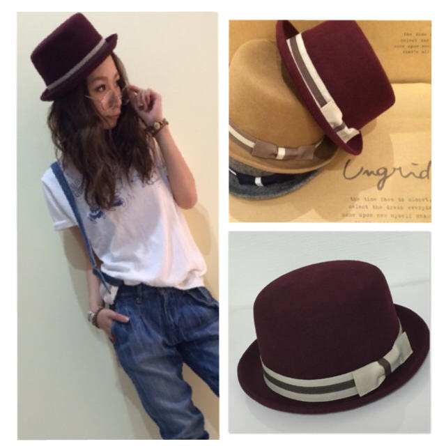 Ungrid(アングリッド)の♡新品♡Ungrid♡ウールハット♡ レディースの帽子(ハット)の商品写真