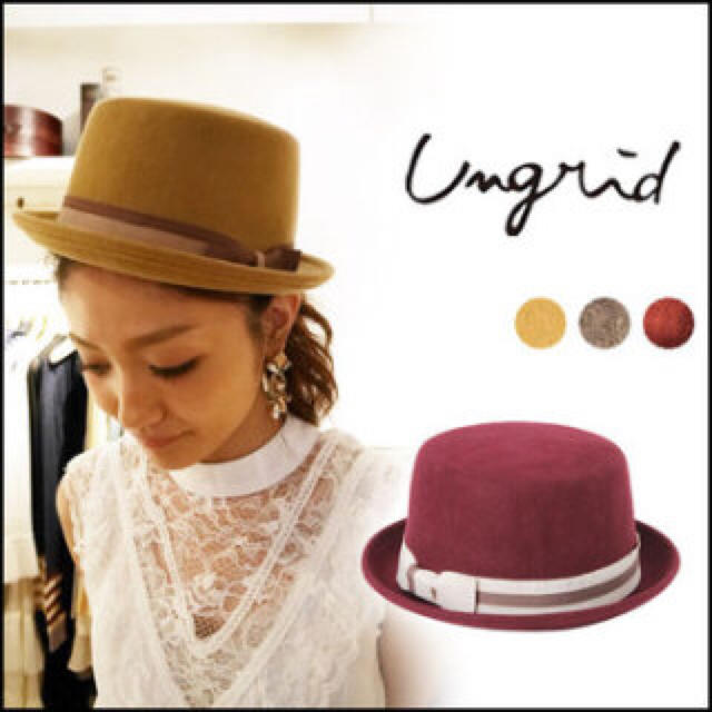 Ungrid(アングリッド)の♡新品♡Ungrid♡ウールハット♡ レディースの帽子(ハット)の商品写真