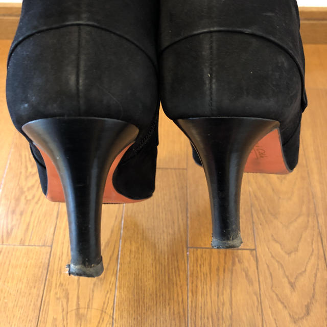 Odette e Odile(オデットエオディール)のオデットエオディール　ブーティ　黒　24.5cm レディースの靴/シューズ(ブーティ)の商品写真
