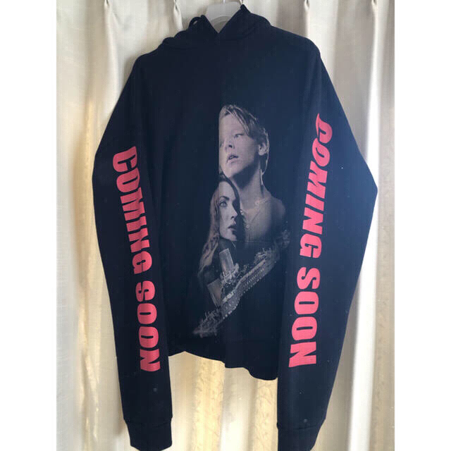 メンズvetements タイタニック パーカー TITANIC HOODIE S