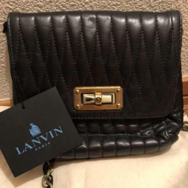 新品LANVIN ミニショルダー チェーンバッグ DEUXIEME CLASSE