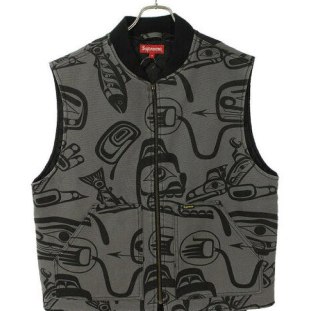 supreme 19aw Haida work vest | bombaytools.com