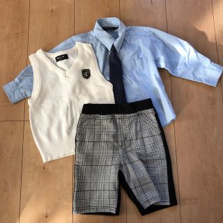 コムサイズム(COMME CA ISM)のキッズ　セレモニー服　80から90(セレモニードレス/スーツ)