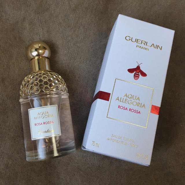 GUERLAIN(ゲラン)の美品！ゲラン アクアアレゴリア　ローザロッサ Rosa Rossa コスメ/美容の香水(香水(女性用))の商品写真