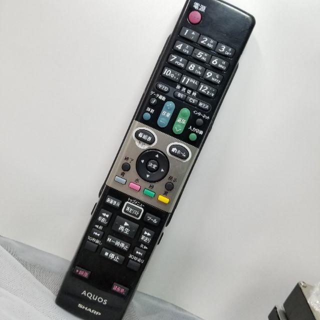 SHARP(シャープ)のSHARP シャープ テレビリモコン（GA807WJSA） スマホ/家電/カメラのテレビ/映像機器(その他)の商品写真