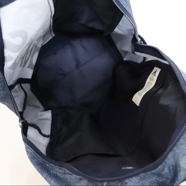 adidas(アディダス)のadidas☆ロゴリュック☆バックパック☆デニム風 メンズのバッグ(バッグパック/リュック)の商品写真