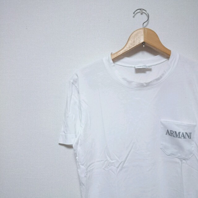 Giorgio Armani - 【ARMANI】 ポケット付Tシャツの通販 by さーし's 