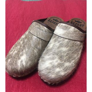 ビルケンシュトック(BIRKENSTOCK)の！専用です！エキスパート ハラコ サボ サンダル(サンダル)