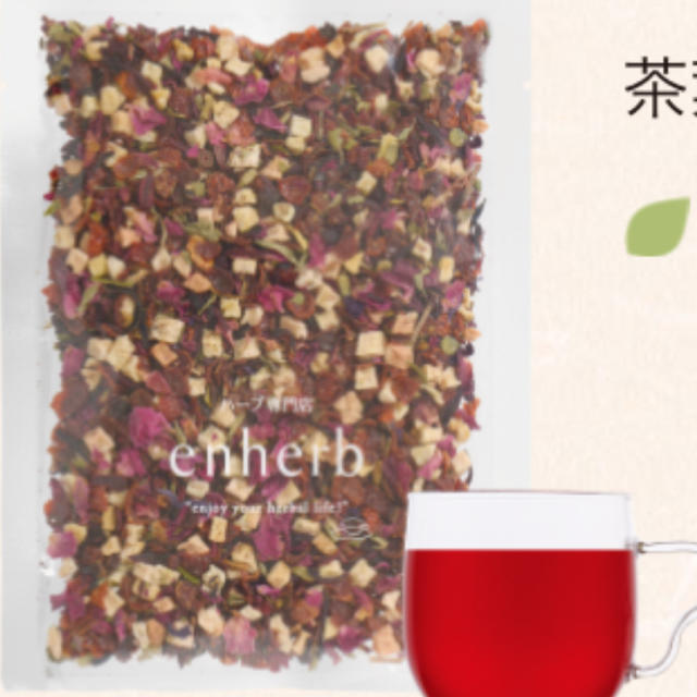 ｅｎｈｅｒｂ♡ローズヒップ茶 食品/飲料/酒の飲料(茶)の商品写真