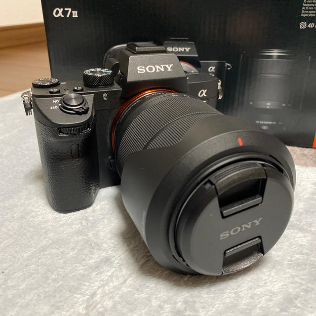 SONY - α7ⅲ レンズキット 極美品の通販 by z's shop｜ソニーならラクマ