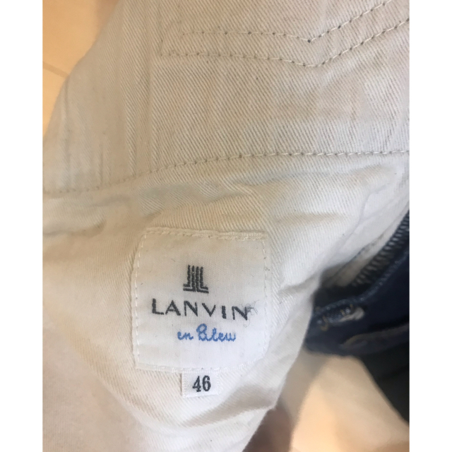 LANVIN en Bleu(ランバンオンブルー)のメンズ ジーパン LANVIN パンツ デニム ランバンオンブルー メンズのパンツ(デニム/ジーンズ)の商品写真