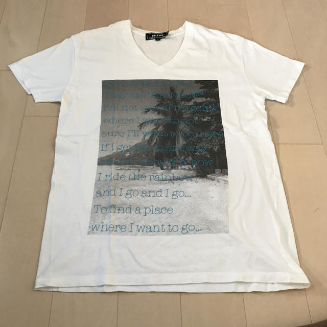 BEAMS(ビームス)のビームス　BEAMS VネックTシャツ メンズのトップス(Tシャツ/カットソー(半袖/袖なし))の商品写真