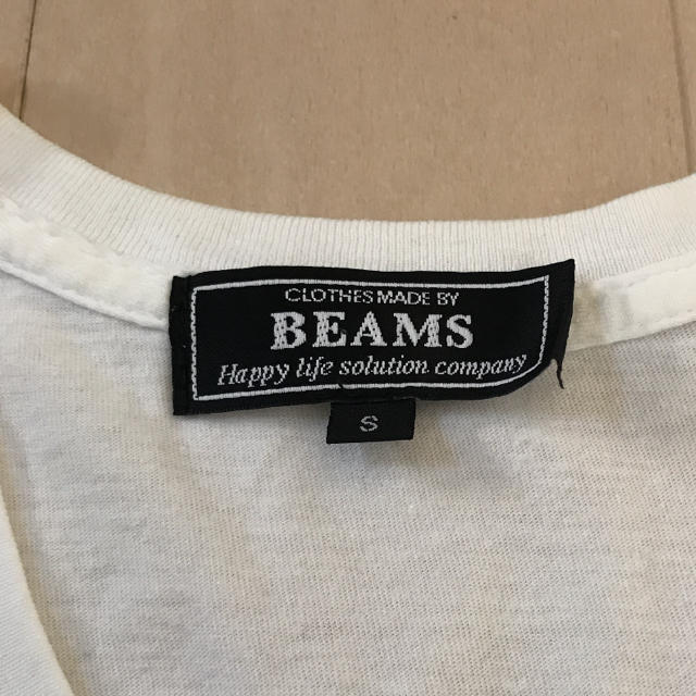 BEAMS(ビームス)のビームス　BEAMS VネックTシャツ メンズのトップス(Tシャツ/カットソー(半袖/袖なし))の商品写真