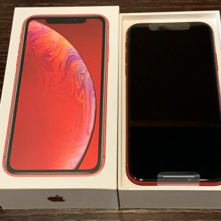 アップル(Apple)の【新品・未使用】iPhoneXR 64GB【SIMロック解除済み】(スマートフォン本体)