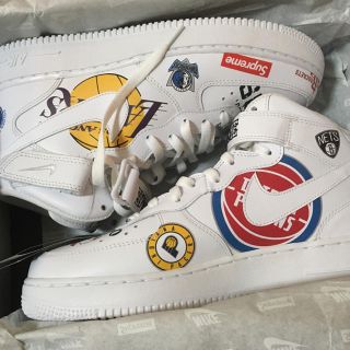 シュプリーム(Supreme)のsupreme Nike/NBA Teams Air Force 1 Mid(スニーカー)