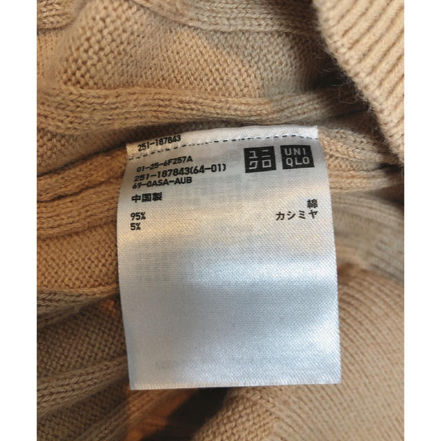 UNIQLO(ユニクロ)のUNIQLOのカシミヤニット レディースのトップス(ニット/セーター)の商品写真