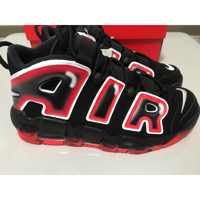 NIKE AIR MORE UPTEMPO 96 LASER CRIMSON