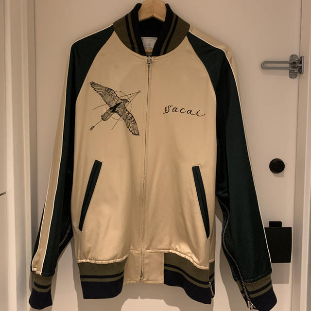 sacai dr.woo 19ss souvenir jacket