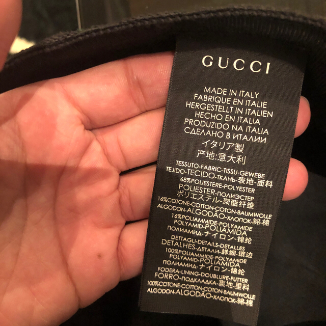 Gucci(グッチ)のsupreme様専用　Gucciキャップ※確実正規品※ メンズの帽子(キャップ)の商品写真