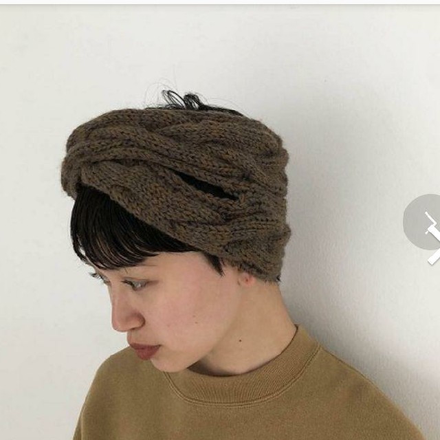 TODAYFUL(トゥデイフル)のtodayful ウールヘアターバン レディースのヘアアクセサリー(ヘアバンド)の商品写真