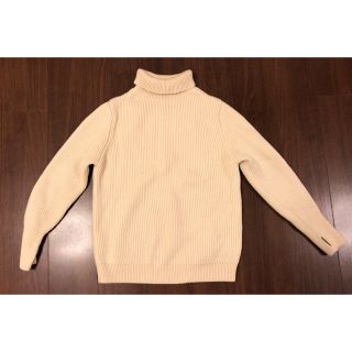 ビームス(BEAMS)の【美品】アンデルセンアンデルセン5Gハイネックニット　ホワイト　M(ニット/セーター)