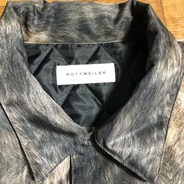 ROTTWEILER(ロットワイラー)のROTTWEILER/Wolf Coaches Jacket 狼柄 Ｌ メンズのジャケット/アウター(ナイロンジャケット)の商品写真