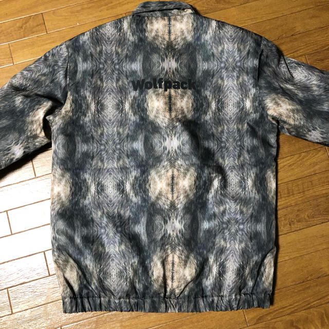 ROTTWEILER(ロットワイラー)のROTTWEILER/Wolf Coaches Jacket 狼柄 Ｌ メンズのジャケット/アウター(ナイロンジャケット)の商品写真