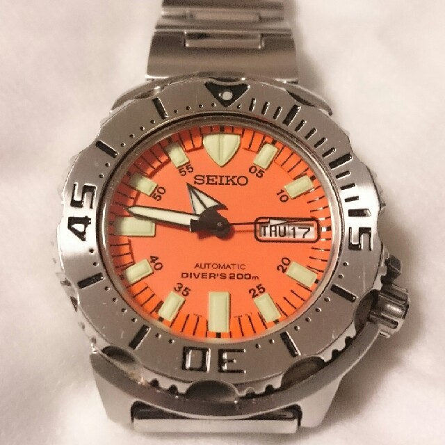 SEIKO - SEIKO セイコー オレンジモンスター 自動巻きの通販 by