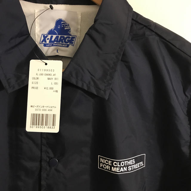 XLARGE コーチジャケット