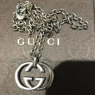グッチ(Gucci)のGUCCI ネックレス　シルバー　(ネックレス)