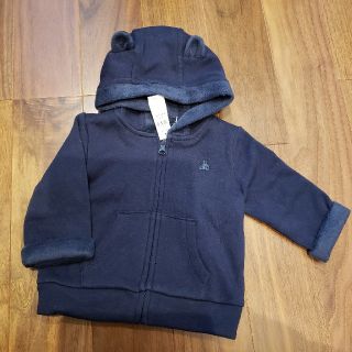 ベビーギャップ(babyGAP)の【新品】babyGAP パーカー　70㎝(カーディガン/ボレロ)