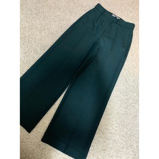 Theory luxe - セオリーリュクス ワイドパンツ 美品 グリーンの通販 by