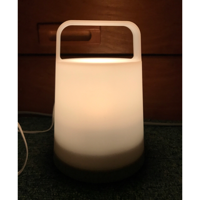 MUJI (無印良品)(ムジルシリョウヒン)の【美品】無印良品　LEDランタン　サーチライト付 インテリア/住まい/日用品のライト/照明/LED(その他)の商品写真