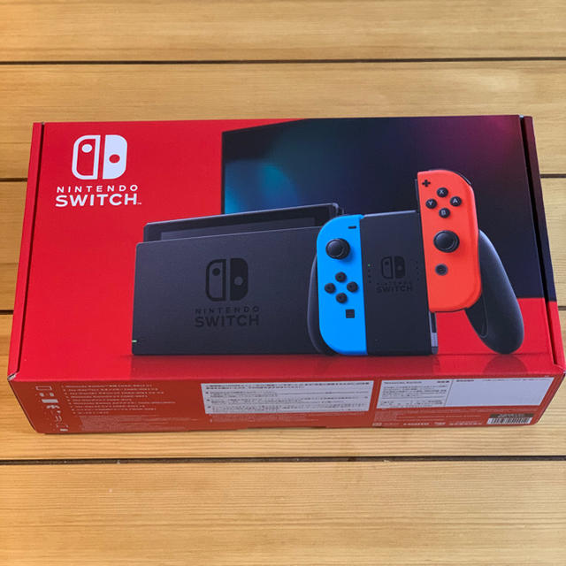 ゲームソフトゲーム機本体【新品・保証書付】新型Nintendo Switch スイッチ　ネオンブルー