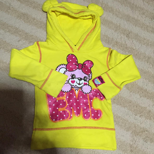 EARTHMAGIC(アースマジック)のマフィちゃんトレーナー キッズ/ベビー/マタニティのキッズ服女の子用(90cm~)(ジャケット/上着)の商品写真