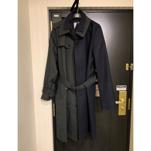 19aw sacai ショートトレンチコート