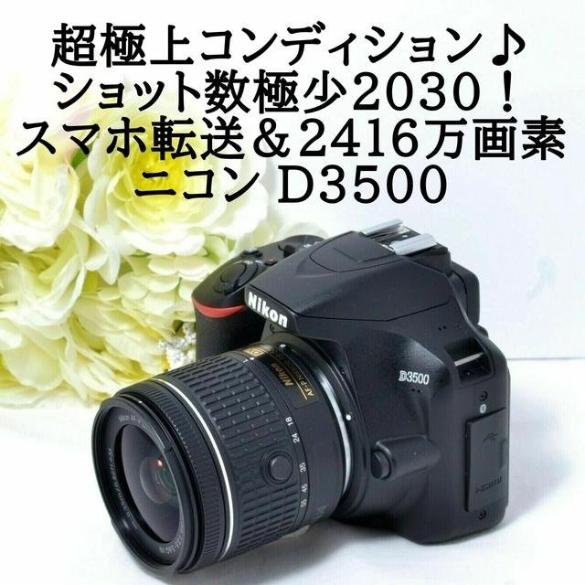 ★超極上美品＆ショット数2030＆スマホ転送★ニコン D3500