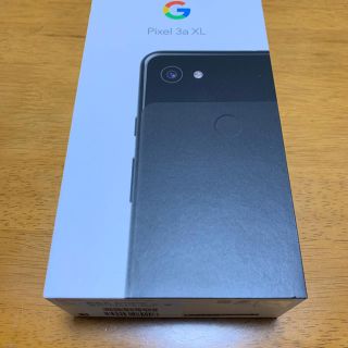 ソフトバンク(Softbank)のSIMロック解除済 pixel3a XL ブラック(スマートフォン本体)