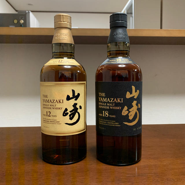 最終値下げ サントリー 18年 12年 山崎 - ウイスキー