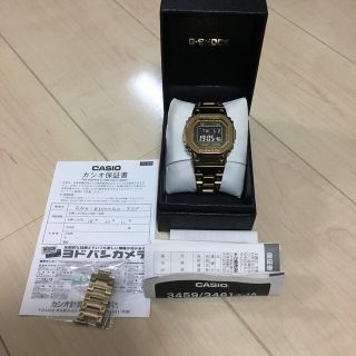 ジーショック(G-SHOCK)のg-shock  GMW  B5000GD  フルメタル ソーラー電波(腕時計(デジタル))