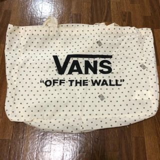 ボンポワン(Bonpoint)のBONTON×VANS コラボバッグ　ほつれあり(トートバッグ)