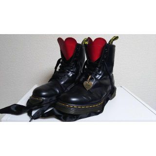 ミルク(MILK)のMILK Dr.Martens オフィシャルカスタムハートブーツ(ブーツ)