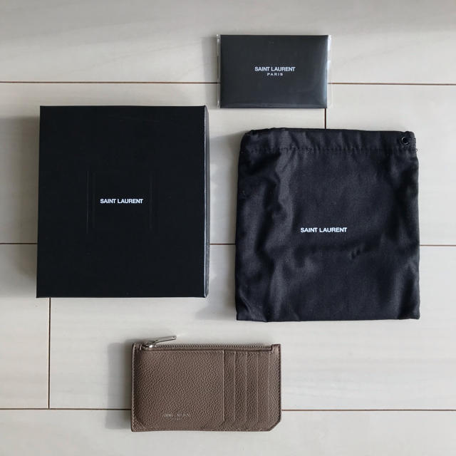 財布サンローラン YSL Saint Laurent カードケース フォグ ミニ財布