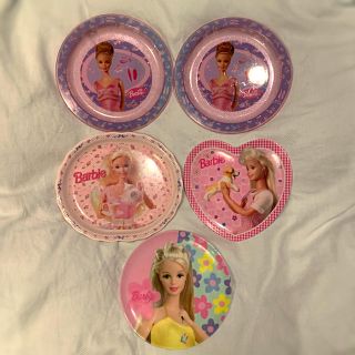 バービー(Barbie)のBarbieトレーセット(テーブル用品)