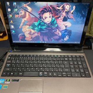 エイサー(Acer)のWindows10 corei7 Aspire A5750G(ノートPC)