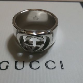 グッチ(Gucci)のGUCCI インター ロッキング リング 19号表記  18号(リング(指輪))